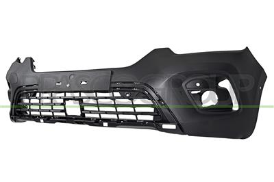 FRONT BUMPER-BLACK-TEXTURED FINISH-WITH FOG LAMP HOLES-WITH PDC AND PARK ASSIST+SENSOR HOLDERS