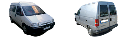 CITROEN - JUMPY - Mod. 10/95 - 02/03 CITROEN - JUMPY - Mod. 10/95 - 02/03