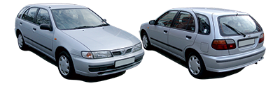 NISSAN - ALMERA N15 - Mod. 10/95 - 05/98 NISSAN - ALMERA N15 - Mod. 10/95 - 05/98