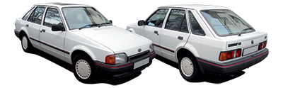 FORD - ESCORT MK IV - Mod. 01/86 - 10/90 FORD - ESCORT MK IV - Mod. 01/86 - 10/90