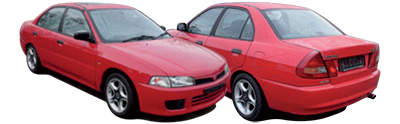 MITSUBISHI - LANCER - Mod. 03/96 - 07/01 MITSUBISHI - LANCER - Mod. 03/96 - 07/01