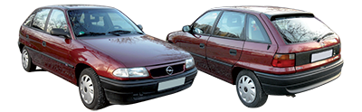 OPEL - VAUXHALL - ASTRA F - Mod. 06/94 - 02/98 OPEL - VAUXHALL - ASTRA F - Mod. 06/94 - 02/98