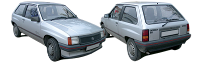 OPEL/VAUXHALL - CORSA A - VAUXHALL NOVA - Mod. 08/83 - 08/87