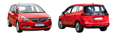 OPEL/VAUXHALL - ZAFIRA C TOURER - Mod. 12/16 - 08/19 OPEL/VAUXHALL - ZAFIRA C TOURER - Mod. 12/16 - 08/19