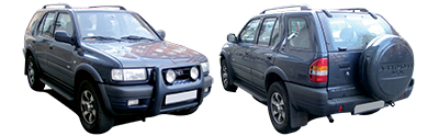 OPEL/VAUXHALL - FRONTERA B - Mod. 01/96 - 09/04 OPEL/VAUXHALL - FRONTERA B - Mod. 01/96 - 09/04