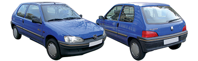 PEUGEOT - 106 - Mod. 07/96 - 07/98