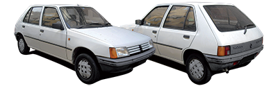 PEUGEOT - 205 - Mod. 08/83 - 07/96