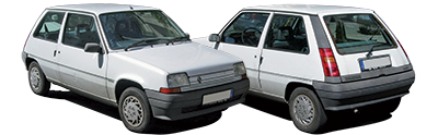 RENAULT - SUPER 5 - Mod. 08/87 - 05/90 RENAULT - SUPER 5 - Mod. 08/87 - 05/90