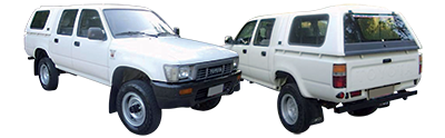 TOYOTA - HILUX PICK UP 4WD LN105 - Mod. 09/89 - 07/97