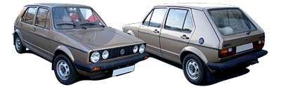 VOLKSWAGEN - GOLF I - Mod. 11/74 - 07/83