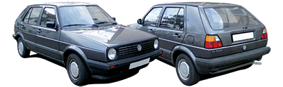 VOLKSWAGEN - GOLF II - Mod. 08/83 - 08/89