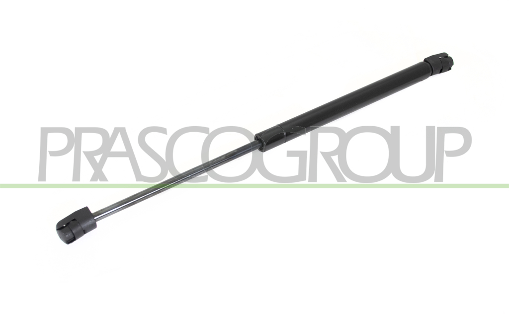 AMORTIGUADOR DE CAPO DERECHO/IZQUIERDO - 300 N - L 397 mm - C 157 mm - Ø 18 mm - Ø 8 mm MOD. SEDAN/FAMILIAR