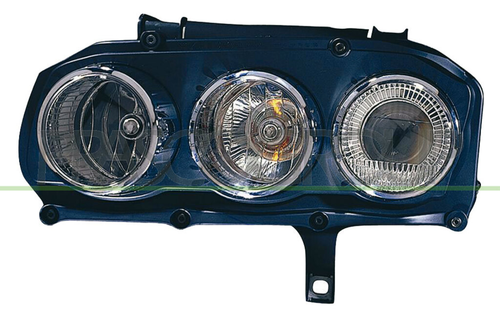 SCHEINWERFER LINKS-H7+H7-MIT LWR-MIT MOTOR