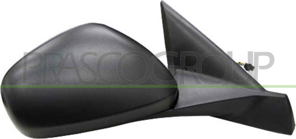 DOOR MIRROR RIGHT-ELECTRIC-BLACK-HEATED-FOLDABLE-WITH SENSOR-CONVEX-BLUE