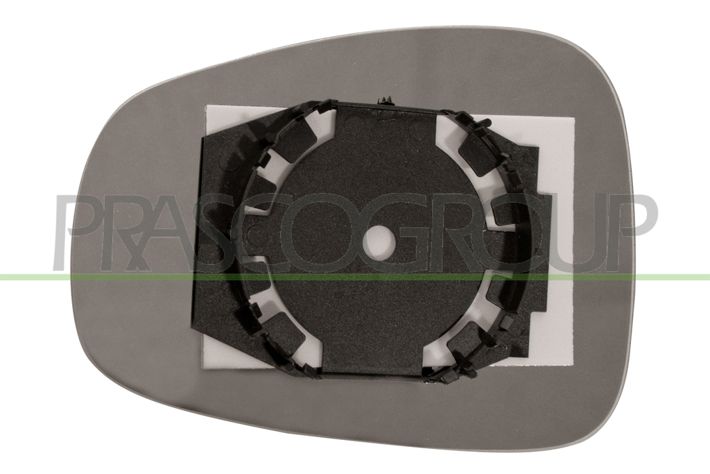 MIRROR GLASS BASE RIGHT-CONVEX-BLUE