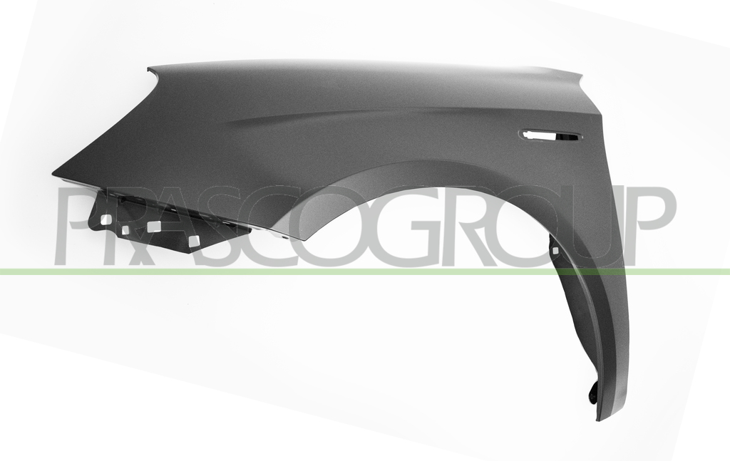 FRONT FENDER LEFT-WITH SIDE RE PEATER HOLE