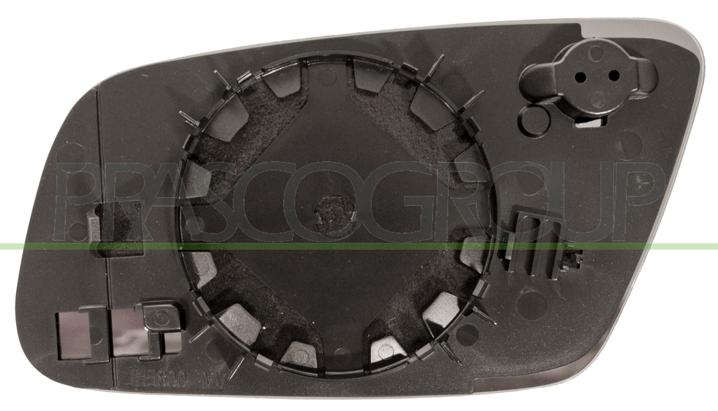 MIRROR GLASS BASE RIGHT-CONVEX-BLUE MOD. 00 >