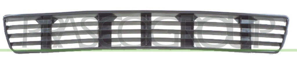 FRONT BUMPER GRILLE-CENTRE-BLACK