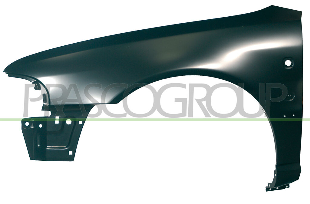 FRONT FENDER LEFT-ZINC PLATED MOD. > 07/96