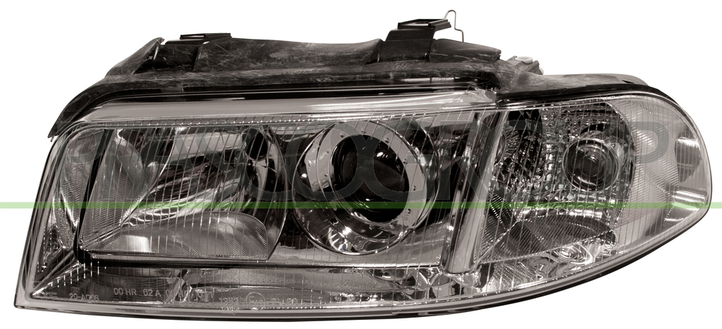 HEADLAMP LEFT H7+H7 ELECTRIC-WITH MOTOR