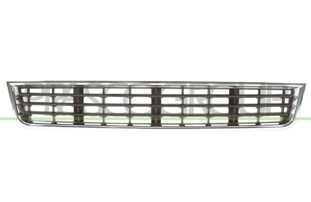 BUMPER GRILLE-CENTRE-BLACK-WITH CHROME MOLDING