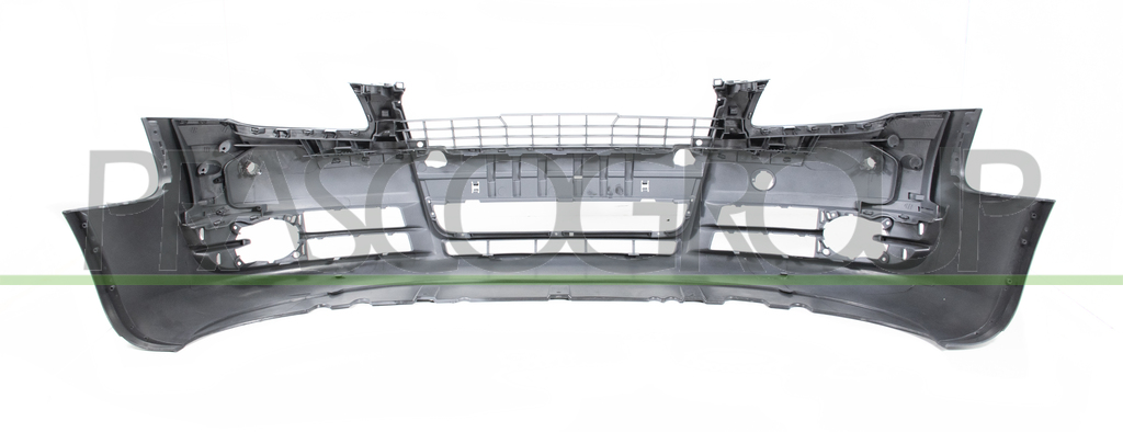 FRONT BUMPER-PRIMED-WITH PDC+SENSOR HOLDERS-WITH HEADLAMP WASHER CUTTING MARKS