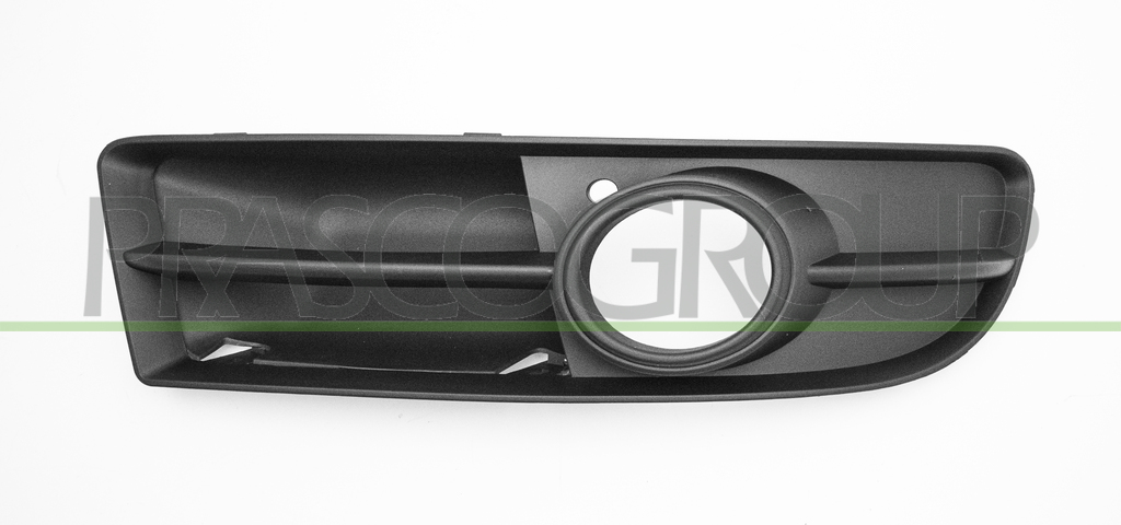 BUMPER GRILLE RIGHT-BLACK-WITH FOG LAMP HOLES-CLOSED MOD. S-LINE