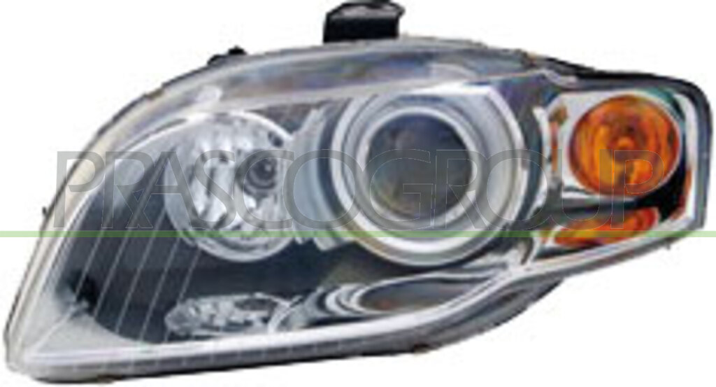 SCHEINWERFER LINKS-XENON/D1S-MIT LWR-MIT MOTOR-GELBER BLINKER