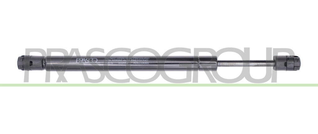 TAILGATE GAS SPRING RIGHT/LEFT - 700 N - L 297 mm - S 65 mm - Ø 18 mm - Ø 8 mm MOD. 4 DOOR