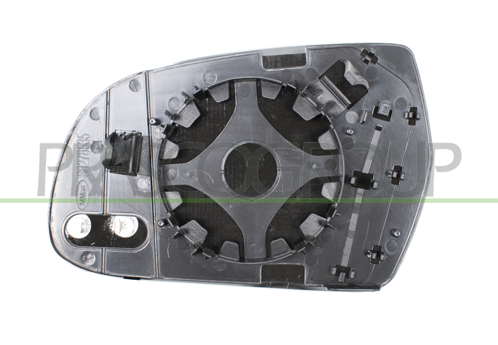 MIRROR GLASS BASE RIGHT-HEATED-ASPHERICAL