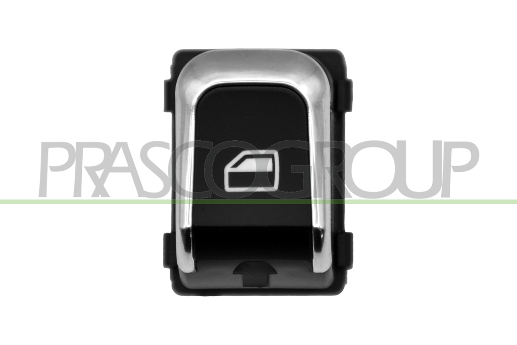 INTERRUTTORE ALZACRISTALLO NERO/BORDO CROMATO-PORTA ANTERIORE DESTRA/PORTA POSTERIORE DESTRA-SINISTRA-4 PINS