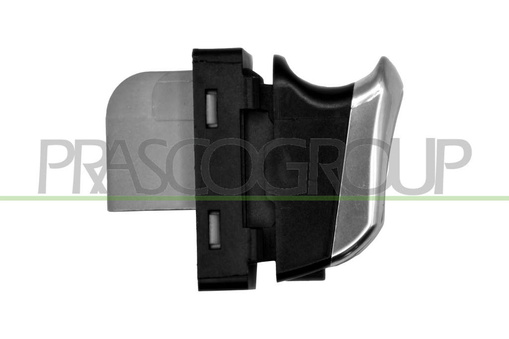 INTERRUTTORE ALZACRISTALLO NERO/BORDO CROMATO-PORTA ANTERIORE DESTRA/PORTA POSTERIORE DESTRA-SINISTRA-4 PINS