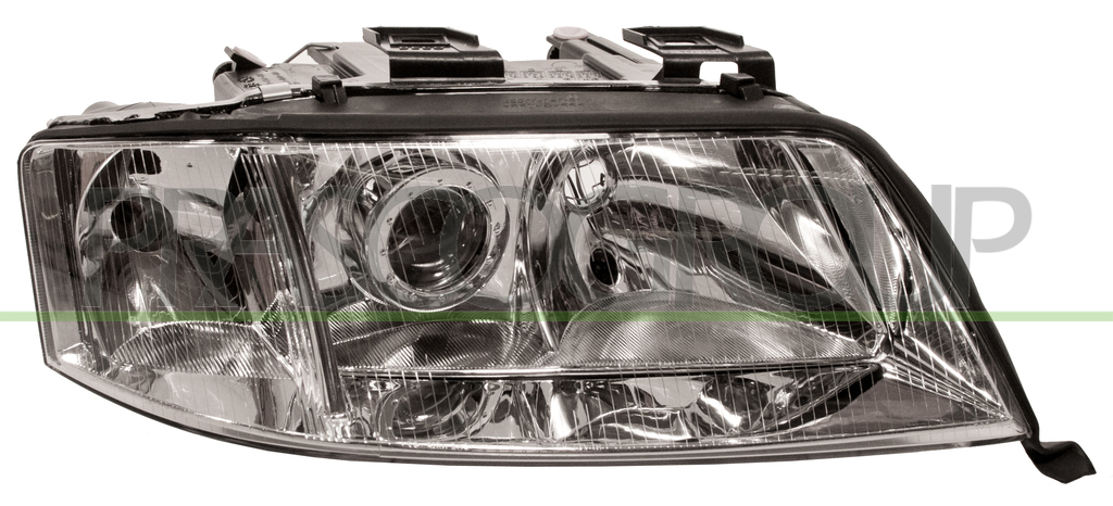 OPTICA DERECHA XENON/D2S+H7 ELECTRICA-SIN MOTOR MOD. > 08/99