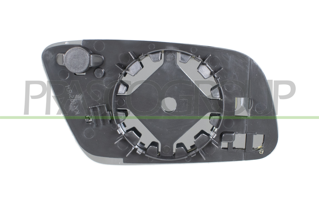 MIRROR GLASS BASE LEFT-ASPHERICAL-CHROME
