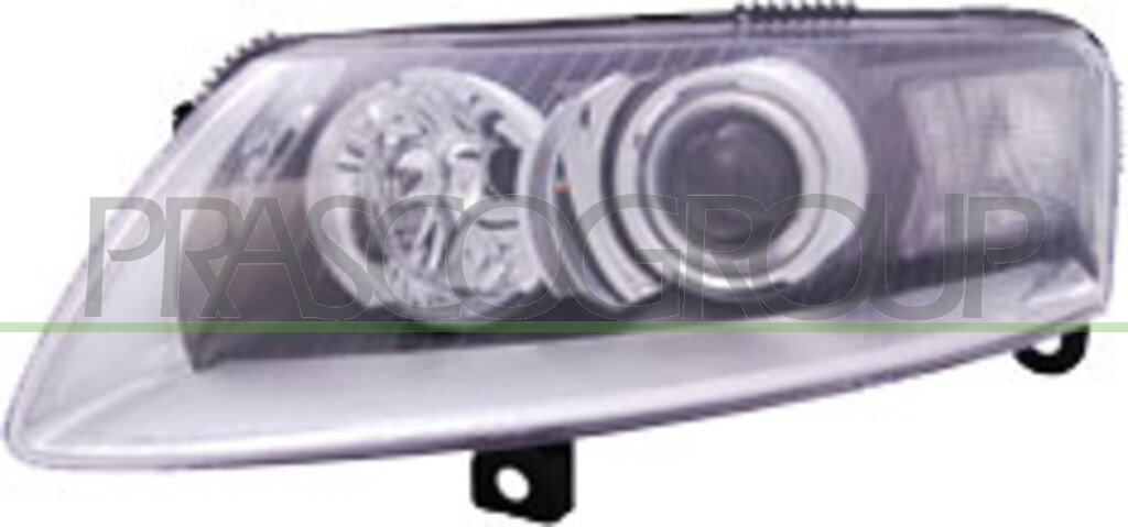 HEADLAMP LEFT XENON D2S ELECTRIC-WITH MOTOR