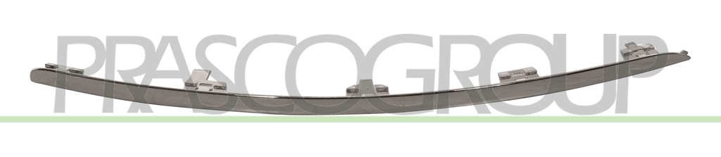 GRILLE MOLDING LEFT-LOWER-CHROME