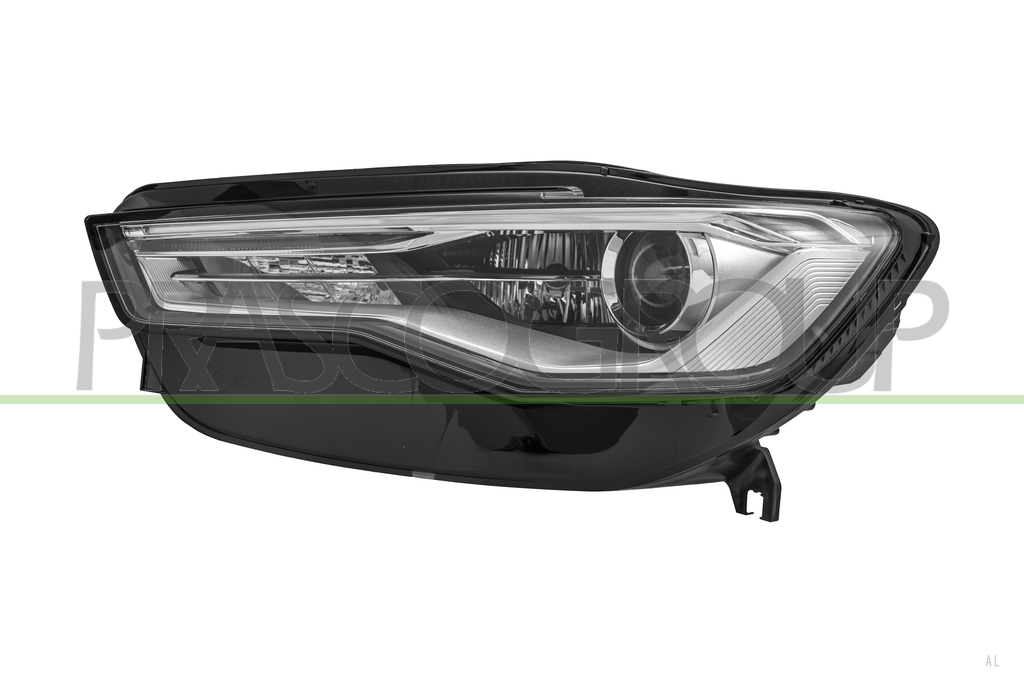 HEADLAMP LEFT-D5S/H7-ELECTRIC-WITH MOTOR-WITH STATIC CORNERING LAMP-WITH DAY RUNNING LIGHT-LED-HELLA TYPE