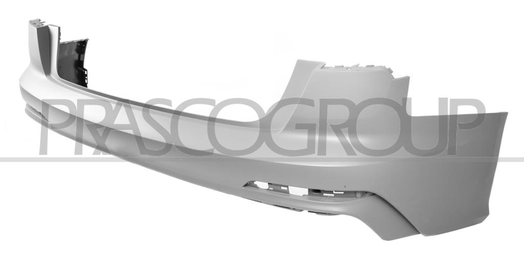REAR BUMPER-PRIMED-WITH PDC CUTTING MARKS PDC AND PARK ASSIST MOD. 4 DOOR S-LINE