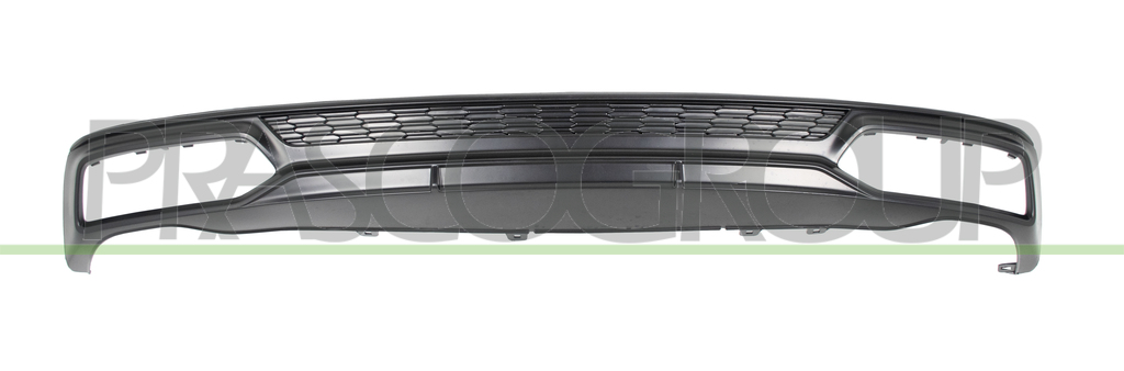 REAR BUMPER SPOILER-BLACK-SMOOTH FINISH TO BE PRIMED