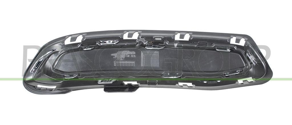 REAR BUMPER MOLDING-RIGHT-WITH CHROME FRAME