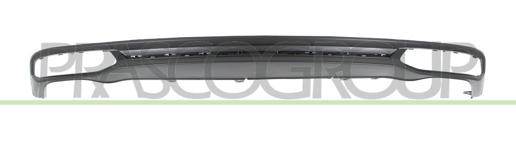 REAR BUMPER SPOILER-BLACK-SMOOTH FINISH TO BE PRIMED