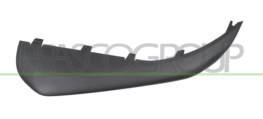 FRONT BUMPER SPOILER RIGHT-BLACK-TEXTURED FINISH