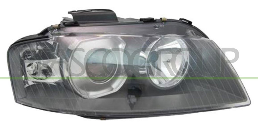 SCHEINWERFER RECHTS-XENON H7+D2S+HID-MIT LWR-MIT MOTOR