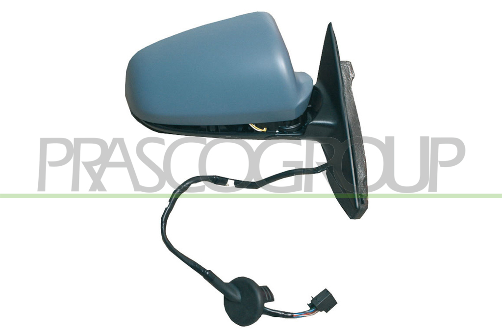 DOOR MIRROR RIGHT-ELECTRIC-HEATED-FOLDABLE-PRIMED-CONVEX-CHROME MOD. 5 DOOR-SPORTBACK 16H9P