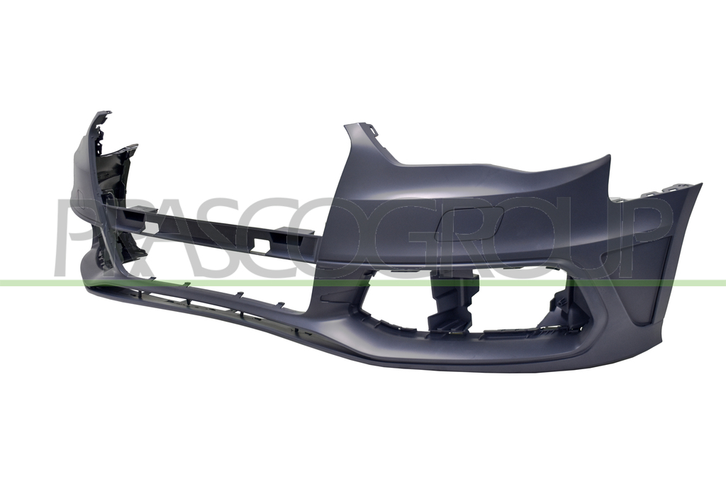 FRONT BUMPER-PRIMED-WITH ACTIVE HEADLAMP WASHER HOLES COVERS-WITH CUTTING MARKS FOR SENSORS MOD. S-LINE