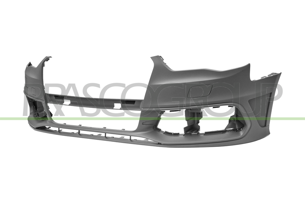 PARAURTI ANTERIORE-CON PRIMER-CON TAPPO COPRIGANCIO-CON TAPPI FISSI SU FORI LAVAFARI-CON TRACCE PDC E PARK ASSIST MOD. S-LINE