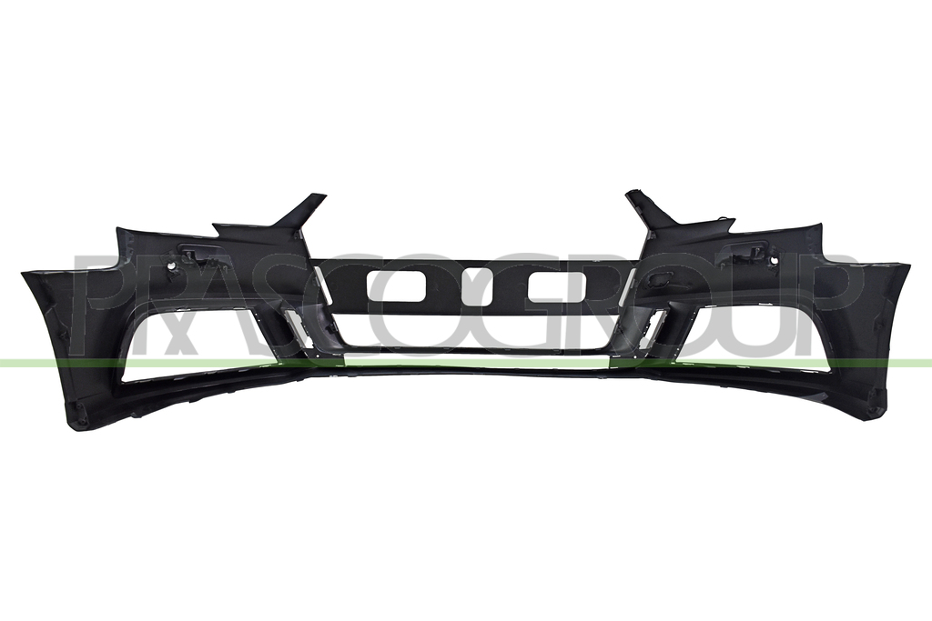 FRONT BUMPER-PRIMED-WITH TOW HOOK COVER-WITH HEADLAMP WASHER HOLES+WASHER COVER-WITH PDC HOLES+SENSOR HOLDERS MOD. S-LINE