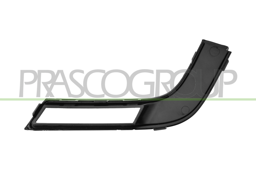 MOLDURA IZQUIERDA PARACHOQUES DELANTERO-NEGRA MOD. S-LINE