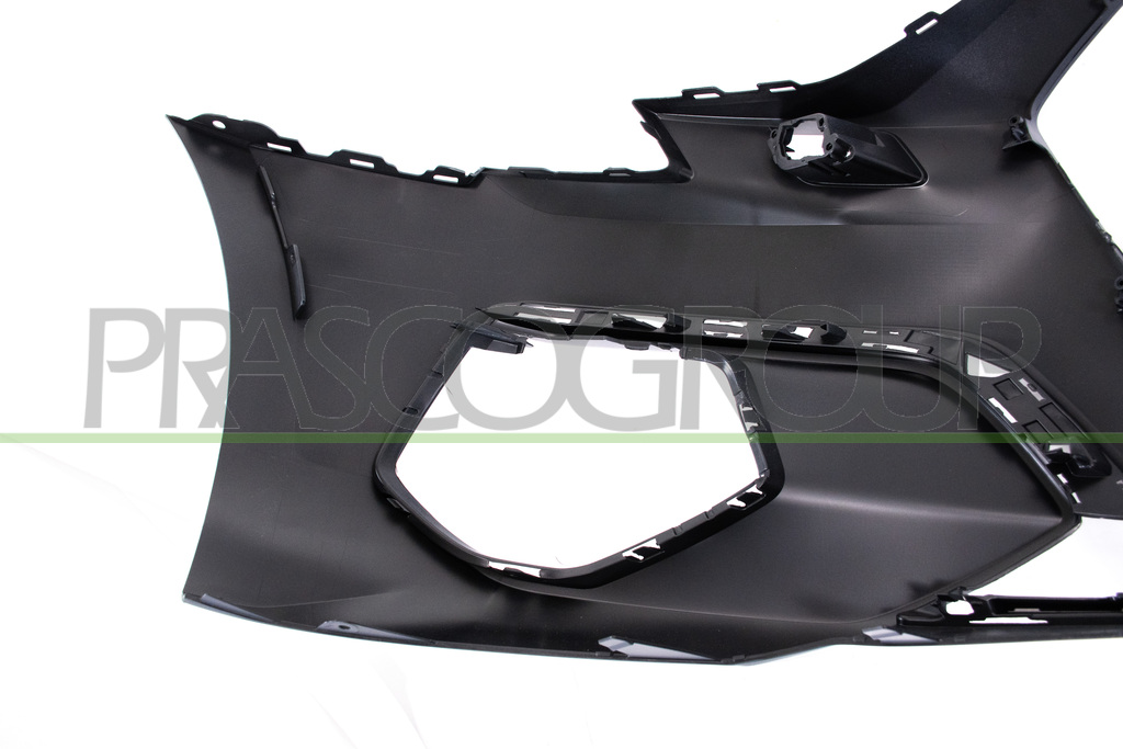 FRONT BUMPER-PRIMED-WITH HEADLAMP WASHER HOLES-WITH CUTTING MARKS FOR PARK ASSIST