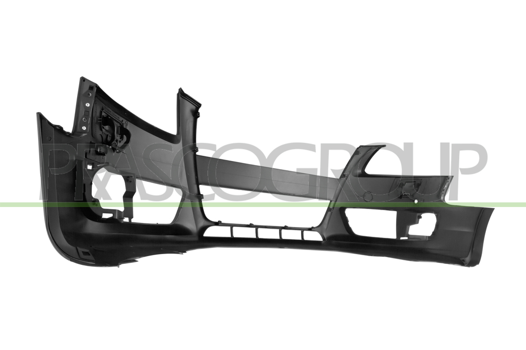 FRONT BUMPER PRIMED-WITH PDC+SENSOR HOLDERS-WITH HEADLAMP WASHER HOLES-WITH TOW HOOK COVER